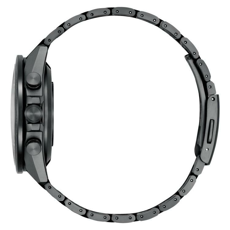 選べる特典付 シチズン アテッサ 腕時計 ACT Line HAKUTO-R コラボ 限定 ブラックチタン メンズ 国内正規品 CC4067-66E 時計ケース付
