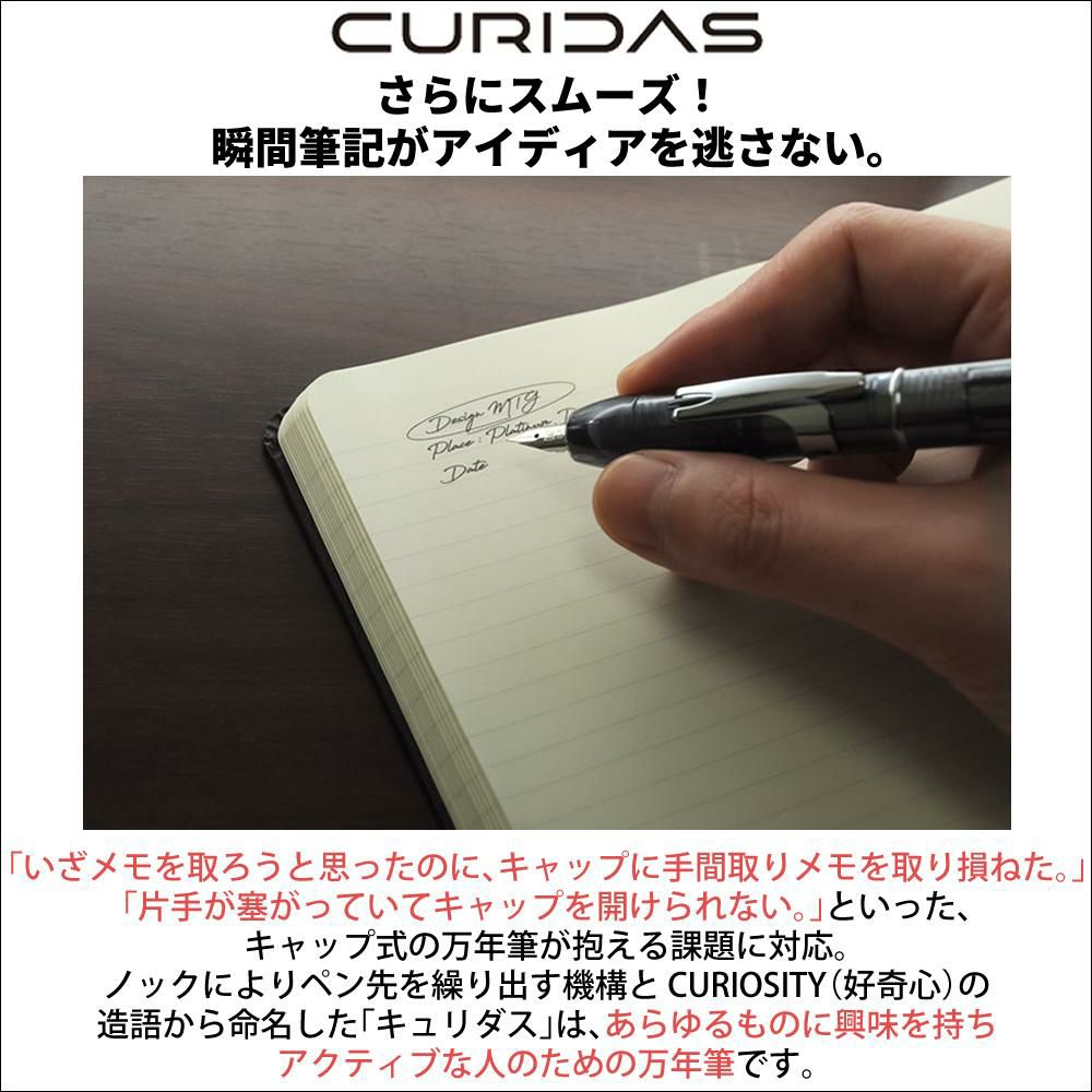 プラチナ万年筆 CURIDAS キュリダス PKN-7000 4点セット