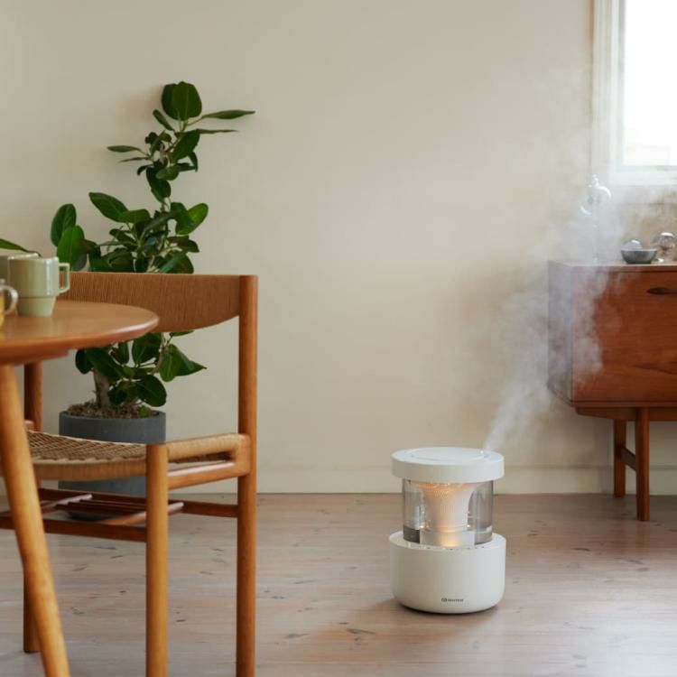 リズム 加湿器 超音波式 MIST350 2.2L ライトグレー/ウォームグレー 9YYA29RH08/9YYA29RH84