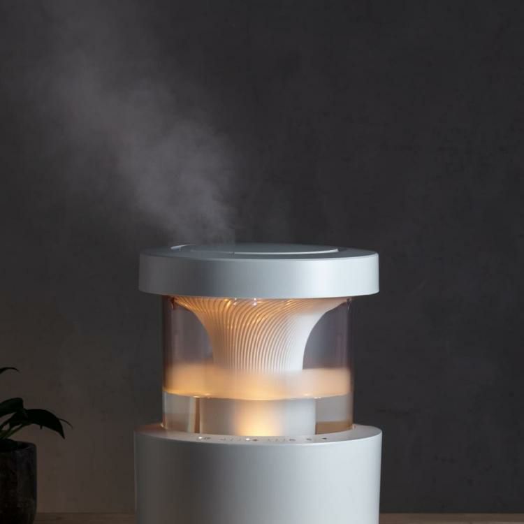 リズム 加湿器 超音波式 MIST350 2.2L ライトグレー/ウォームグレー 9YYA29RH08/9YYA29RH84