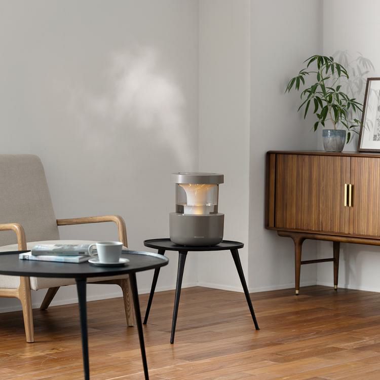 リズム(RHYTHM) 加湿器 超音波式 MIST 350 ライトグレー RHYTHM 超音波式プールレス加湿器 MIST 350(ミスト 350) ライトグレー