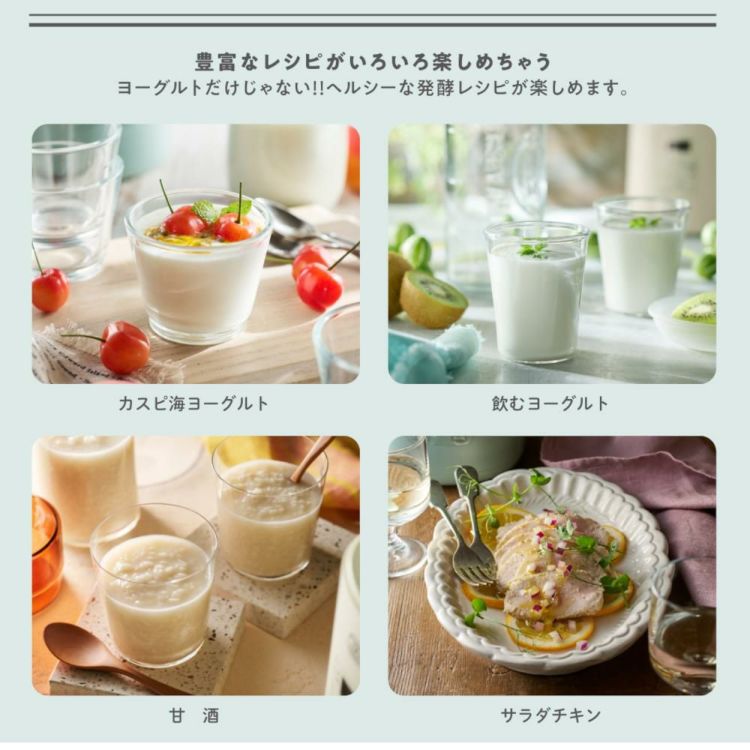 Toffy トフィー ヨーグルトメーカー 発酵メーカー 発酵調理 低温調理 K-YM1 トフィー