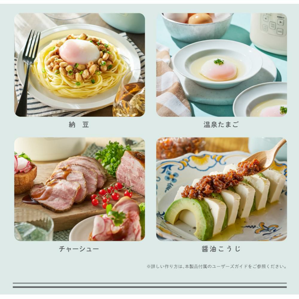 Toffy トフィー ヨーグルトメーカー 発酵メーカー 発酵調理 低温調理 K-YM1 トフィー