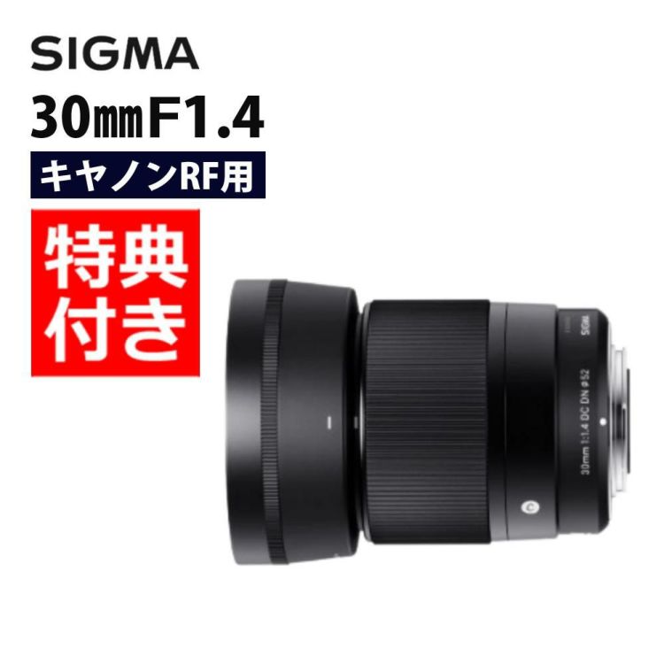 バッグ付き シグマ 30mm F1.4 DC DN C キヤノンRFマウント用