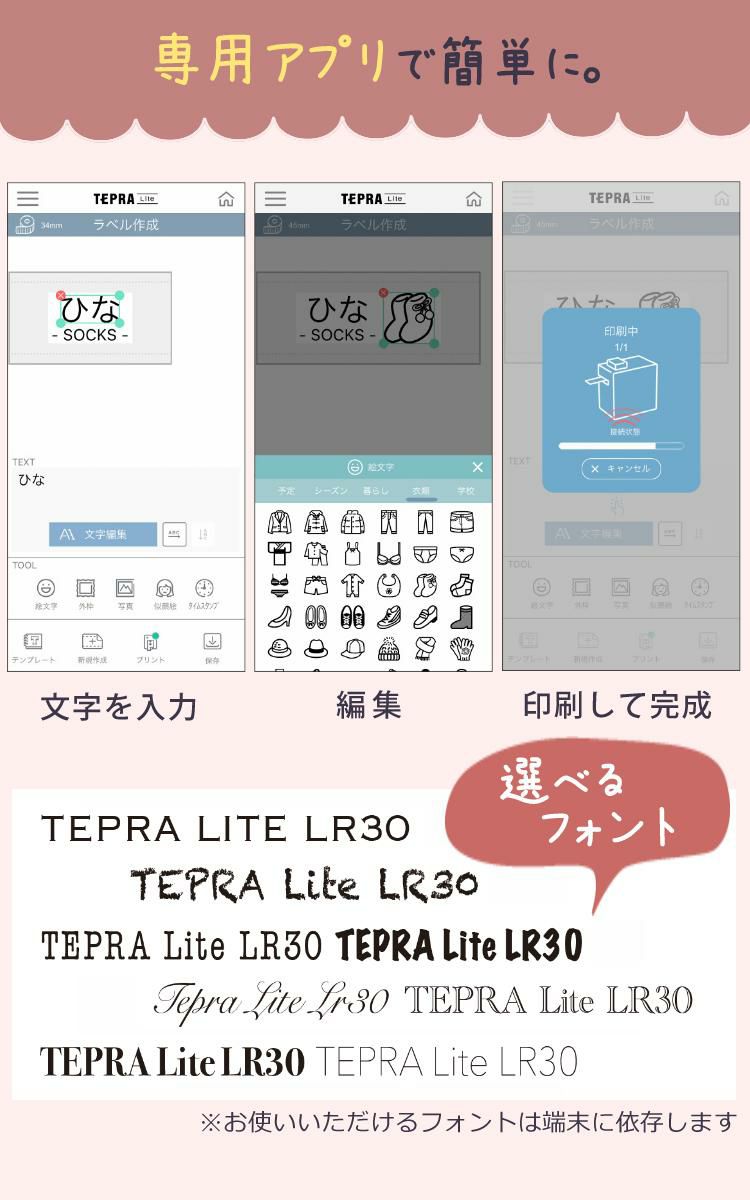 キングジム テプラLite LR30 HL 限定色 リラージュ 8点セット