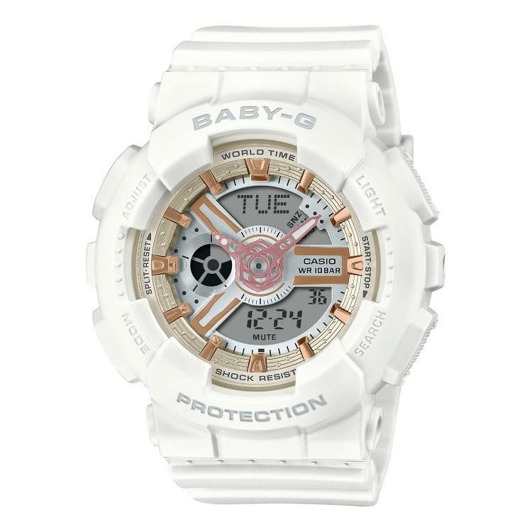 カシオ ジーショック＆ベビージー 腕時計 Lovers Collection ホワイトローズ ペアウォッチ 国内正規品 LOV-24A-7AJR