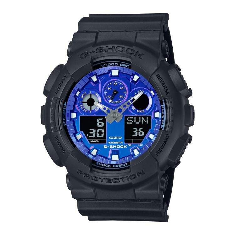 カシオ ジーショック 腕時計 Flame inside クオーツ 樹脂バンド メンズ 国内正規品 GA-100FL-1AJF