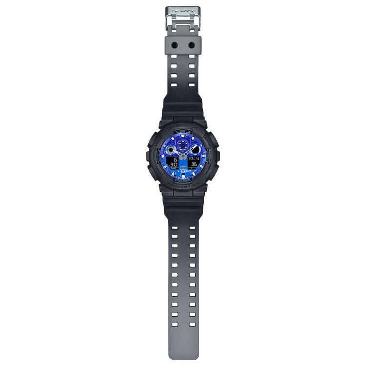 カシオ ジーショック 腕時計 Flame inside クオーツ 樹脂バンド メンズ 国内正規品 GA-100FL-1AJF