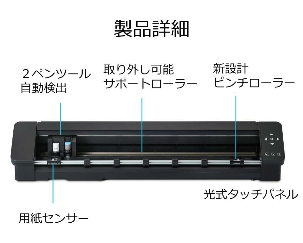 シルエットジャパン カッティングマシン シルエットカメオ プロ マーク２ SILH-CAMEO-PRO-2-J ツールセット 付き 5点セット