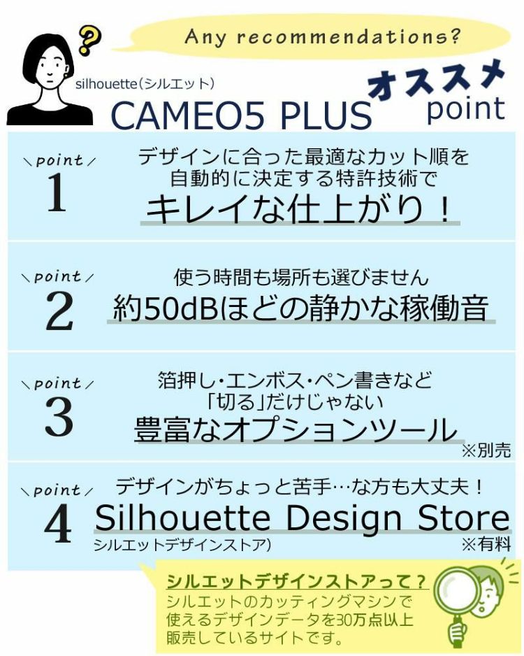 シルエットジャパン カッティングマシン シルエットカメオ5 プラス SILH-CAMEO-5-PLUS-J