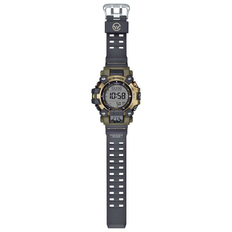 カシオ ジーショック 腕時計 マッドマン EARTHWATCHコラボ シマフクロウ メンズ 国内正規品 GW-9501KJ-8JR 時計ケース・クロス付