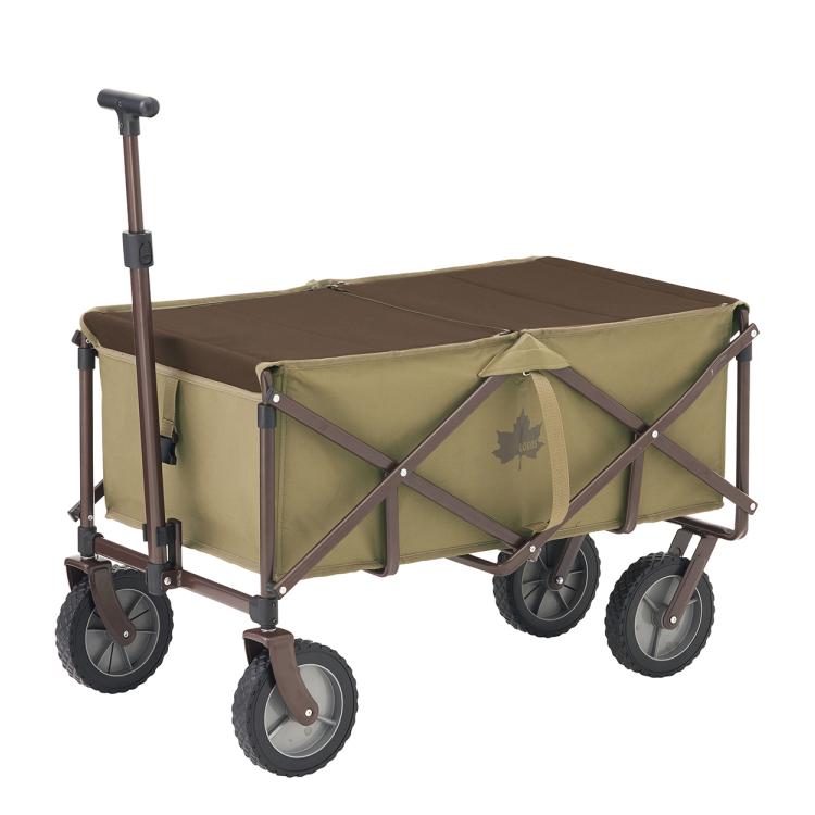 ロゴス LOGOS TOPカバーキャリーカート 容量 約 88L カバー付き カート アウトドア ワゴン 84720724