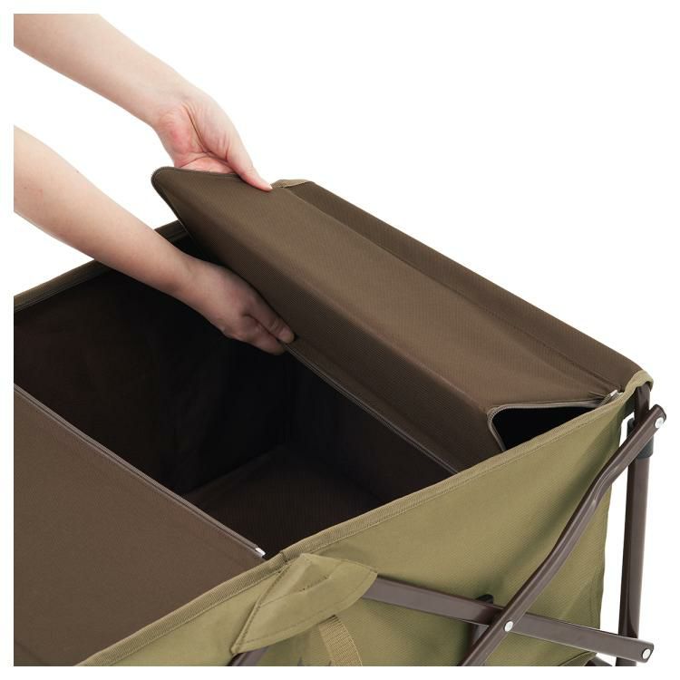 ロゴス LOGOS TOPカバーキャリーカート 容量 約 88L カバー付き カート アウトドア ワゴン 84720724