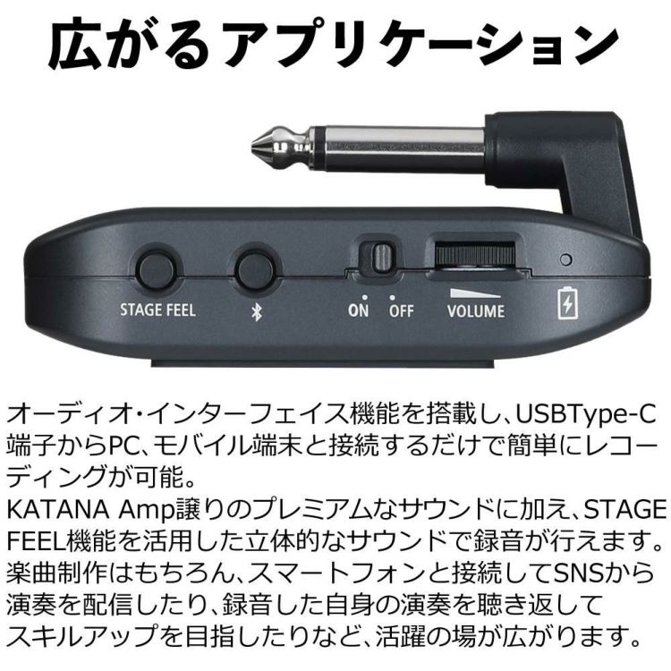 BOSS ボス ヘッドホンアンプ  KATANA:GO KTN-GO専用ポーチ ヘッドホンセット