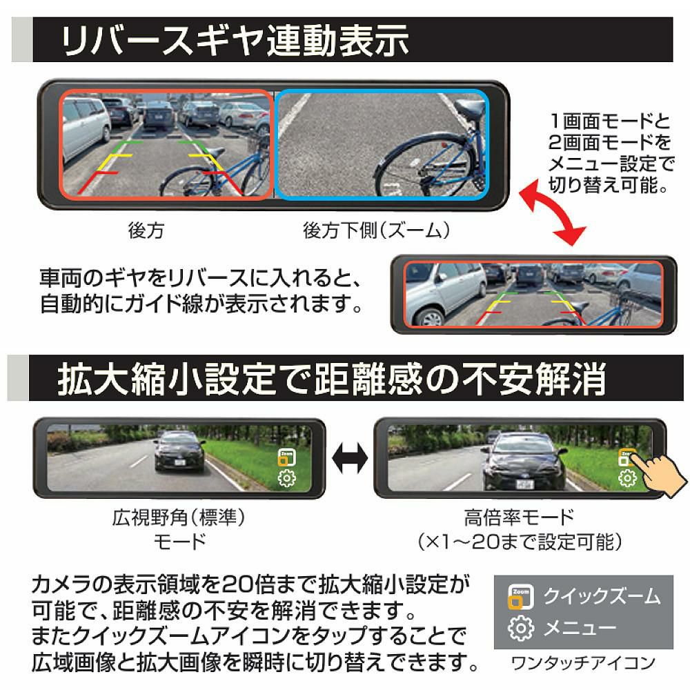 大橋産業 BAL デジタルミラー バルーチェM 5200