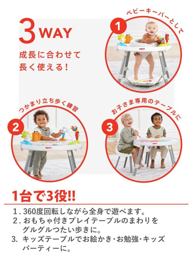 ⭐︎OSUSHI⭐︎ SKIPHOP 3ステージアクティビティセンター 楽天市場】SKIP HOP スキップホップ 3ステージ アクティビティセンター