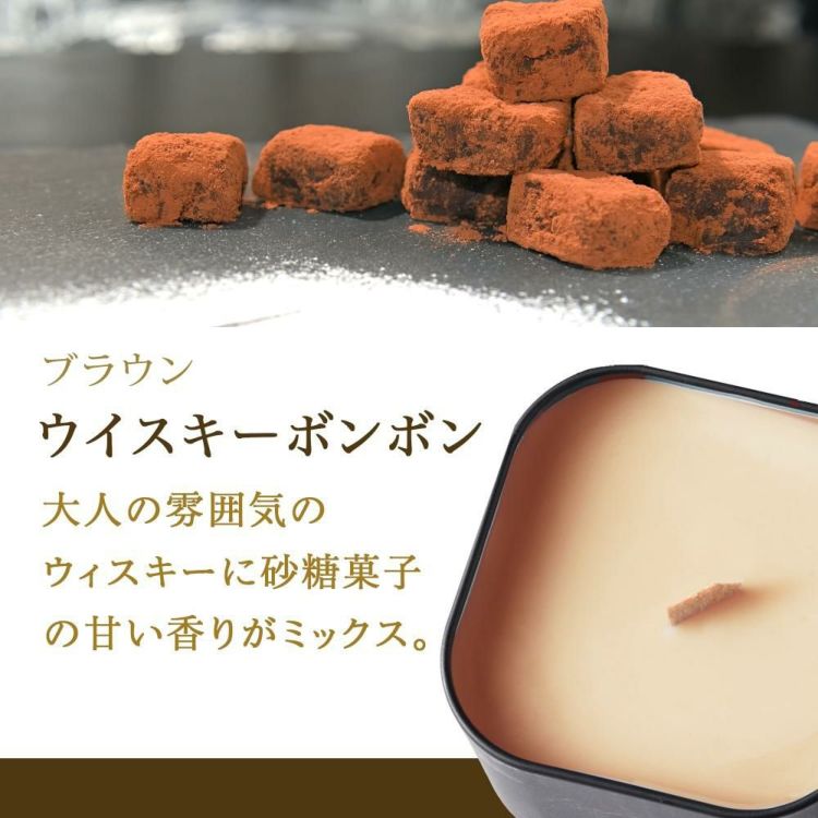 キャンドリー PACHITTO  小さな焚火 キャンドル 木芯のキャンドル グリーン グレー ブルー ブラウン