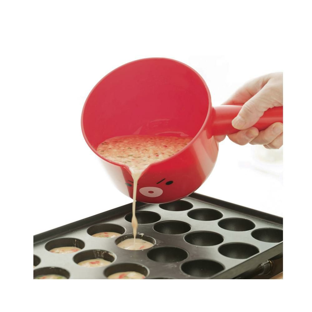 まいど本舗  粉つぎボールセット DS1021＆キッチンペーパーで油引き DS1020＆まとめやすいダイヤ型ピック DS1018×4本 6点セット