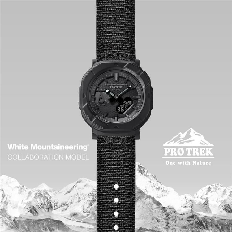 カシオ PROTREK White Mountaineering コラボ限定 PRJ-B001WM-1JR  国内正規品