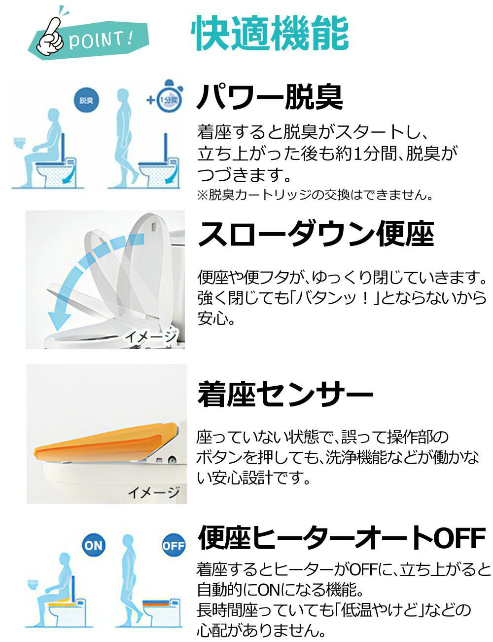 リクシル INAX 温水便座 CW-RG2/BW1 ピュアホワイト トイレクリーナー 軍手セット 日本製 （ラッピング不可）