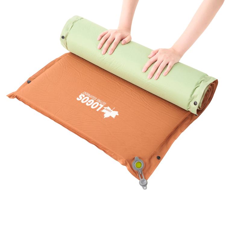 ロゴス 楽ちんバルブ・高密弾力 55セルフインフレートマット・DUO アウトドア寝具 72884181ラッピング不可