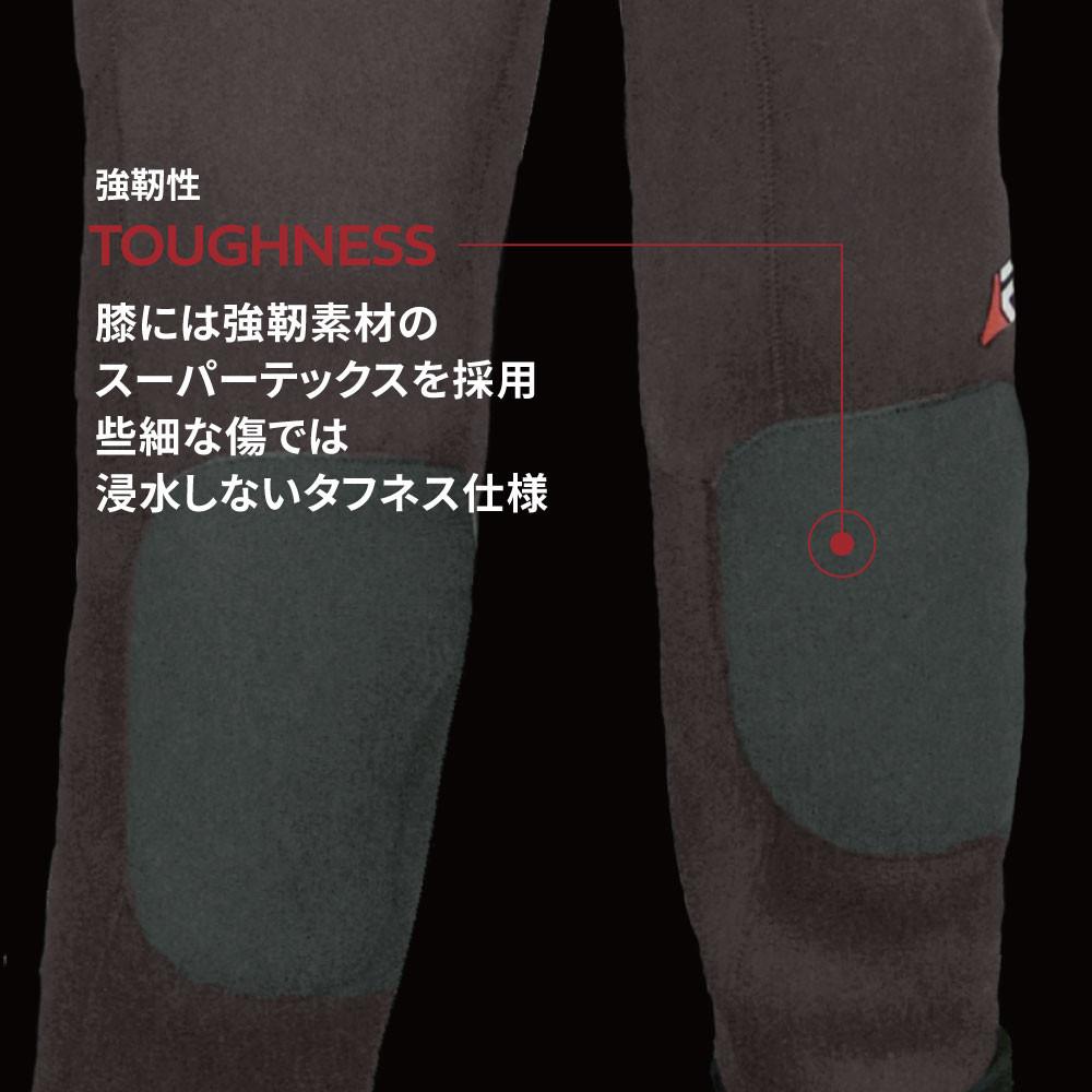 リアス ネオプレーンウェーダー Lux プレミアム ブラック XL 28cm Rearth ウェーダー フェルトスパイク