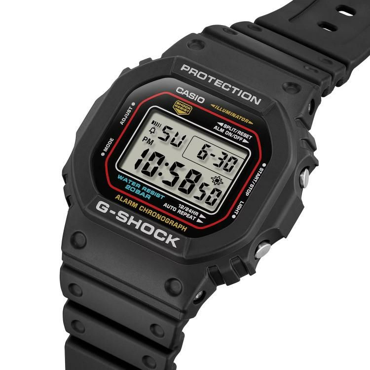 カシオ ジーショック 腕時計 初代G-SHOCKカラー クオーツ メンズ 国内正規品 DW-5600RL-1JF