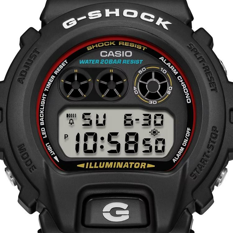 カシオ ジーショック 腕時計 初代G-SHOCKカラー クオーツ メンズ 国内正規品 DW-6900RL-1JF