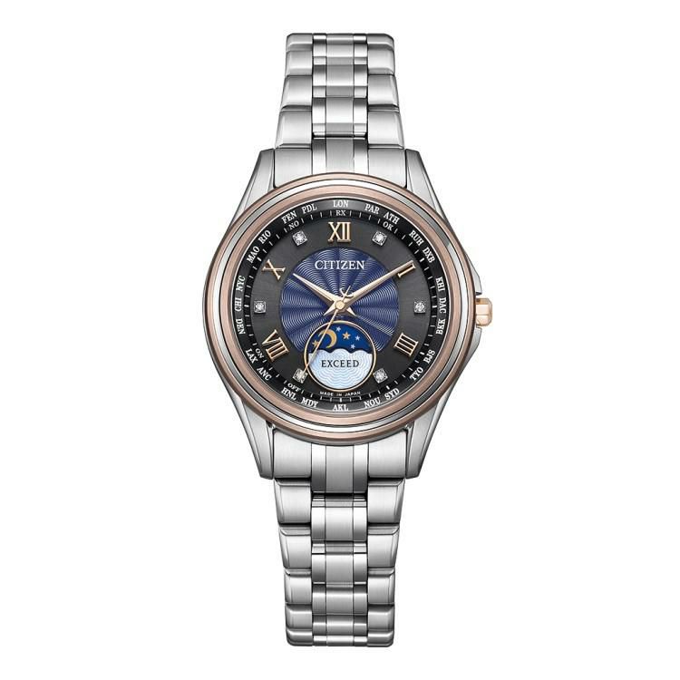 選べる特典付シチズン エクシード 腕時計 ソーラー電波 チタン いい夫婦の日 限定 レディース 国内正規品 EE1016-66F