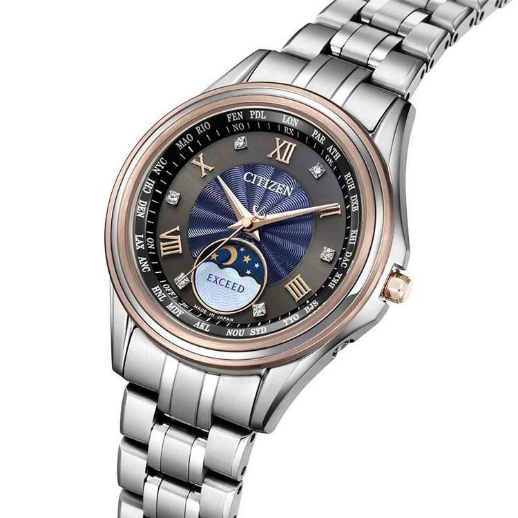 選べる特典付シチズン エクシード 腕時計 ソーラー電波 チタン いい夫婦の日 限定 レディース 国内正規品 EE1016-66F
