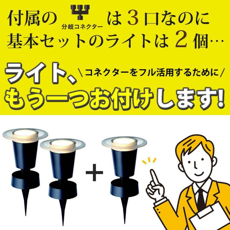 タカショー ガーデンライト 地のひかり LGL-LH03P ブラック 基本セットライト計3本 収納ボックス付ラッピング不可