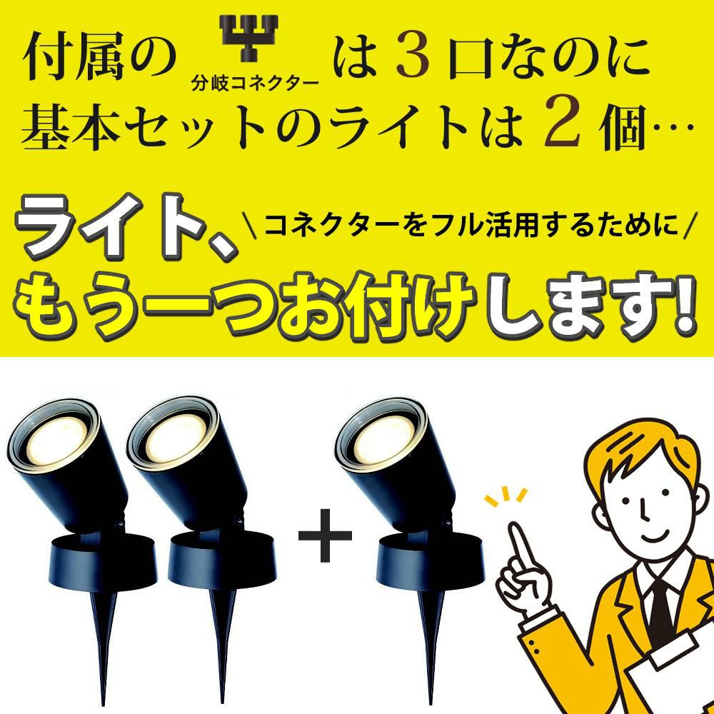タカショー ガーデンライト 木のひかり LGL-LH01P ブラック 基本セットライト計3本 スタンド 収納ボックス付ラッピング不可