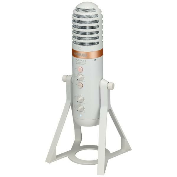 ヤマハ YAMAHA ライブストリーミング・マイクロフォン AG01 W ケーブル・ヘッドホンセットラッピング不可