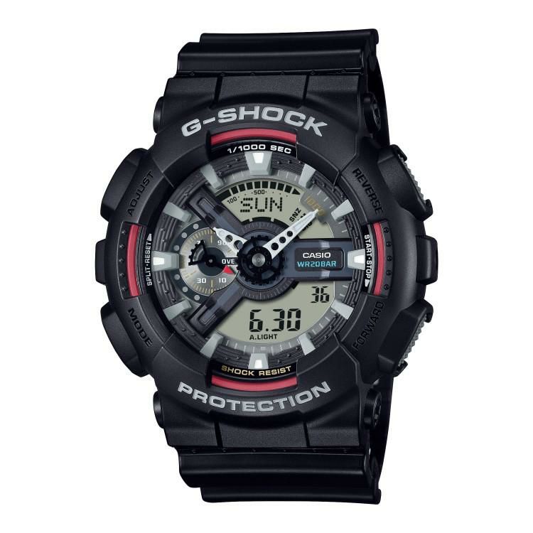 カシオ ジーショック 腕時計 初代G-SHOCKカラー クオーツ メンズ 国内正規品 GA-110RL-1AJF