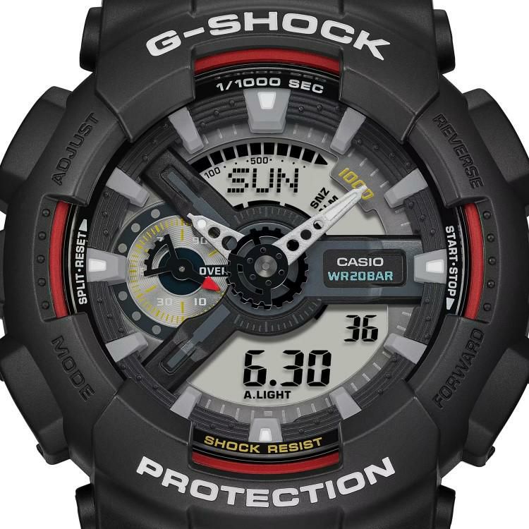 カシオ ジーショック 腕時計 初代G-SHOCKカラー クオーツ メンズ 国内正規品 GA-110RL-1AJF