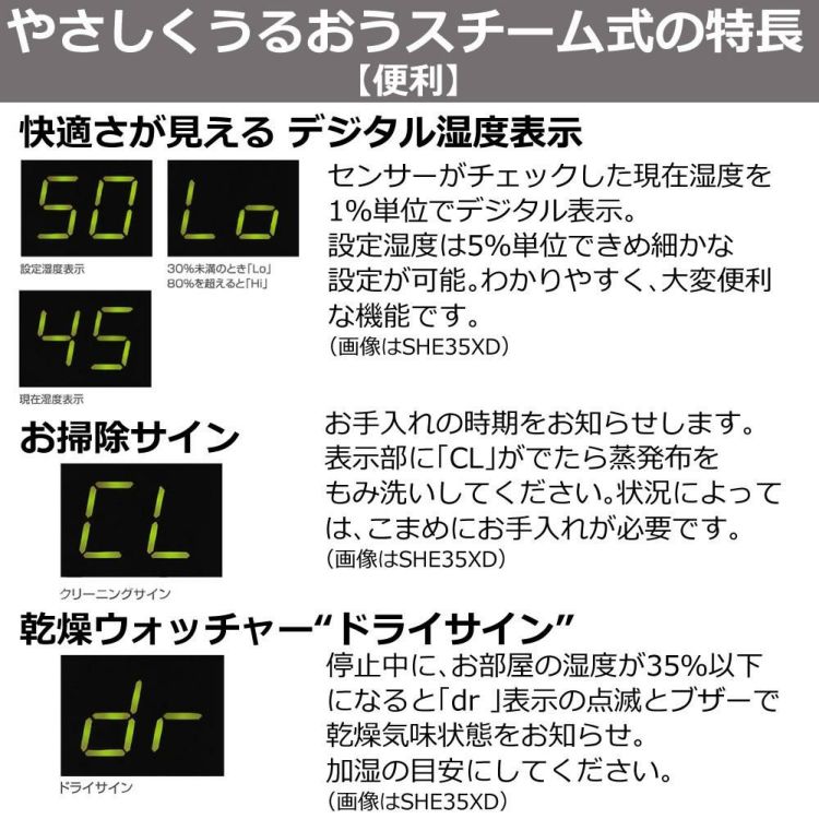 三菱重工 加湿器 加湿空気清浄機 roomist SHE60XD ホワイト ブラックラッピング不可