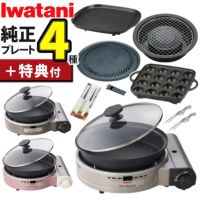 イワタニ カセットフー ビストロの達人プラス 焼肉 たこ焼き 網焼き 鉄板焼き プレート セット