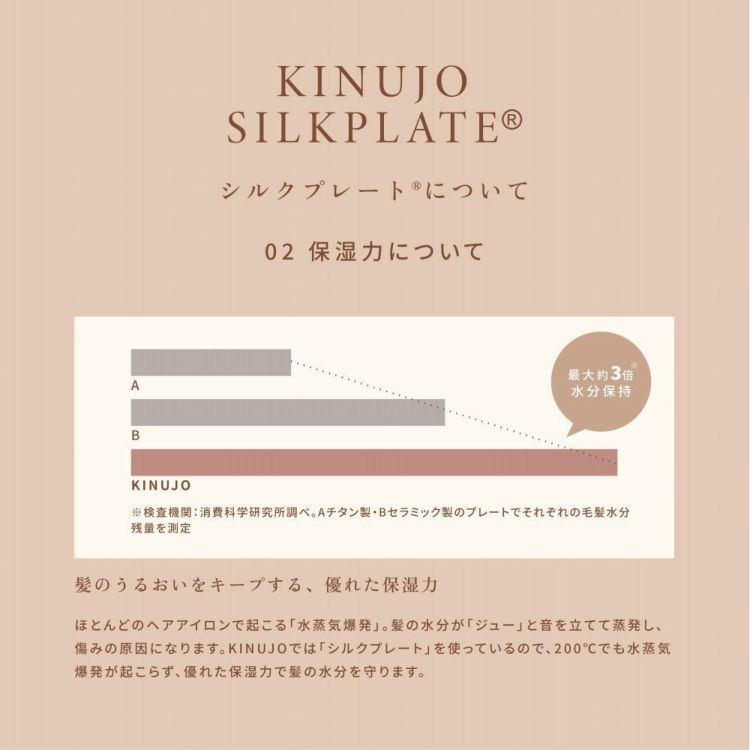 キヌージョ カールアイロン 26mm  KINUJO KC26N 絹女 ヘアアイロン ヘアケア 巻き髪 スタイリング 海外対応