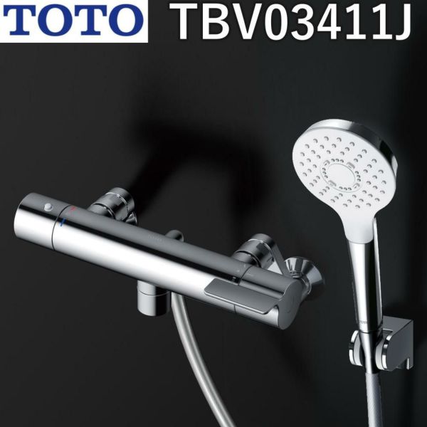 TOTO 浴室水栓 一般地用 TBV03411Jラッピング不可