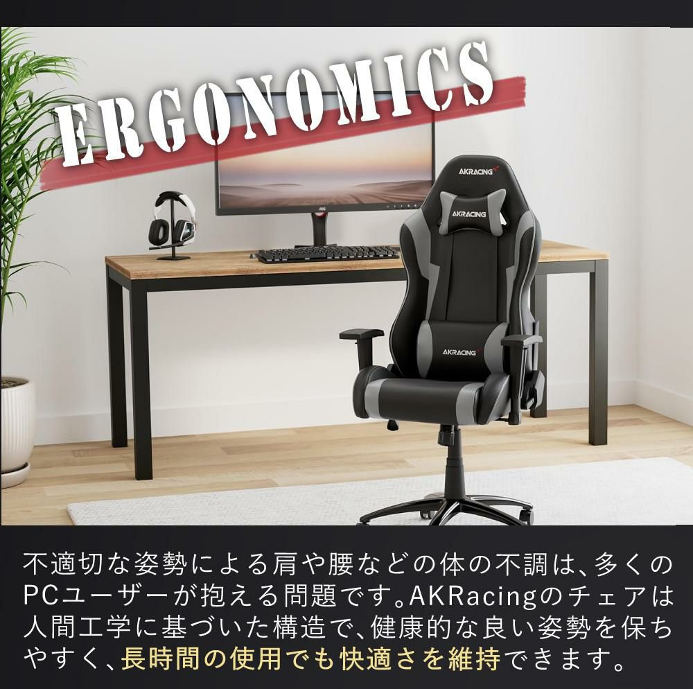 レビュー特典  AKRACING AKレーシング Wolf Gaming Chair ゲーミングチェアラッピング不可