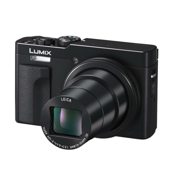 パナソニック ルミックス コンパクトデジタルカメラ TZ99 ブラック ホワイト Panasonic LUMIX DC-TZ99 （SD64GBセット）