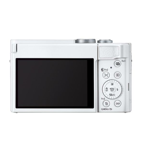 パナソニック ルミックス コンパクトデジタルカメラ TZ99 ブラック ホワイト Panasonic LUMIX DC-TZ99 （SD64GBセット）