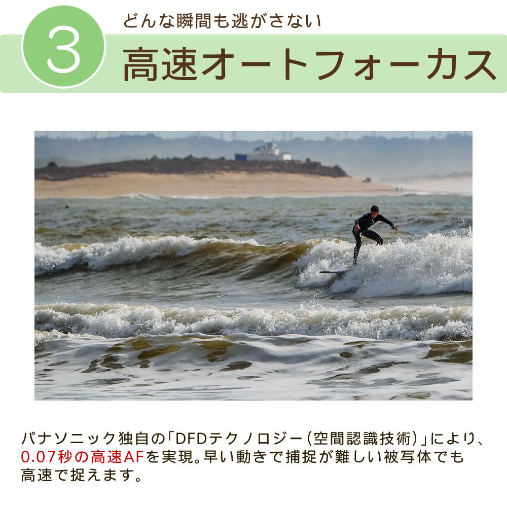 パナソニック ルミックス デジタル一眼カメラ G99M2H 14-140キット ミラーレス一眼カメラ(SD・ケーブル等6点セット)