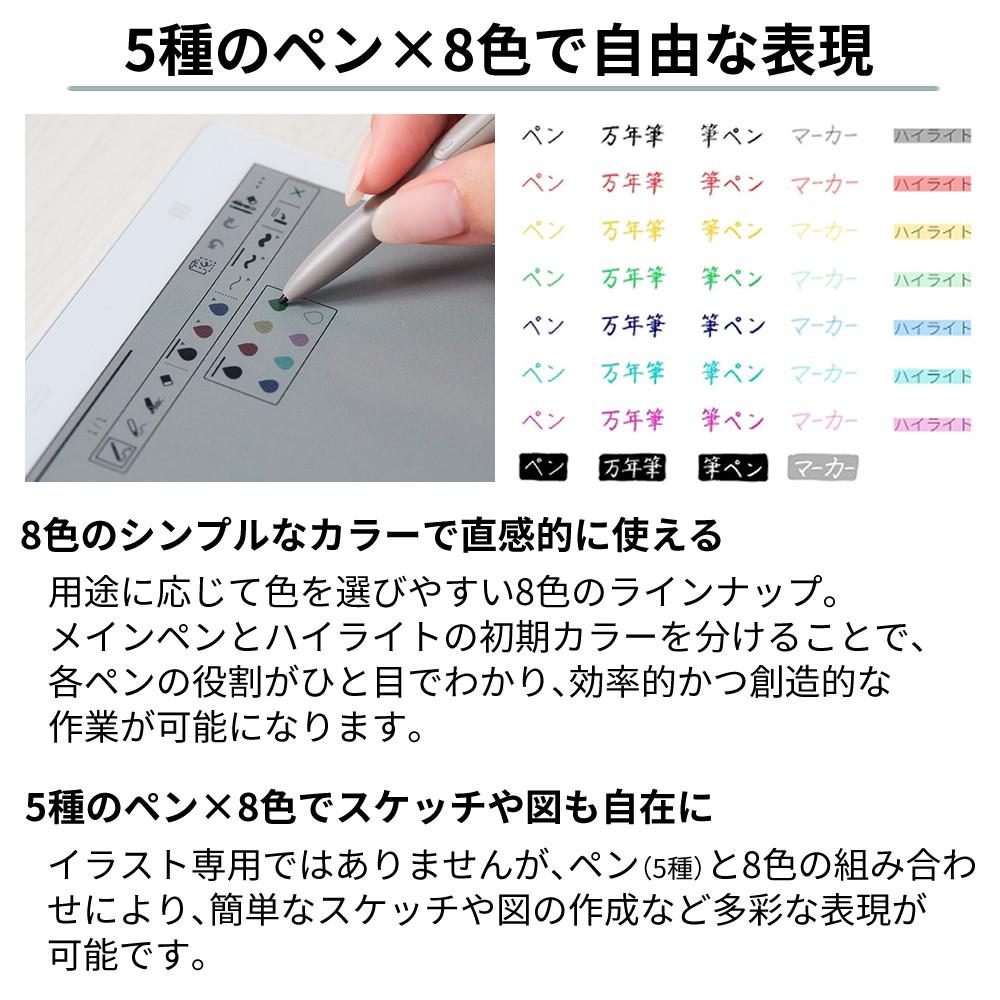 富士通 電子ペーパー クアデルノ QUADERNO A5（Gen. 3C）FMVDP53CA5 Fujitsu FUJITSU（ラッピング不可）