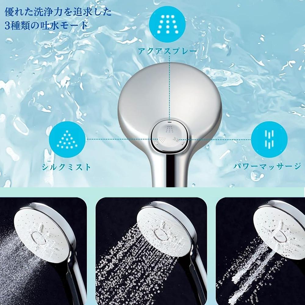 リクシル INAX シャワーヘッド PK-BF-SM6 ウルトラファインバブル 多機能シャワーヘッド エコアクアシャワー（ラッピング不可）