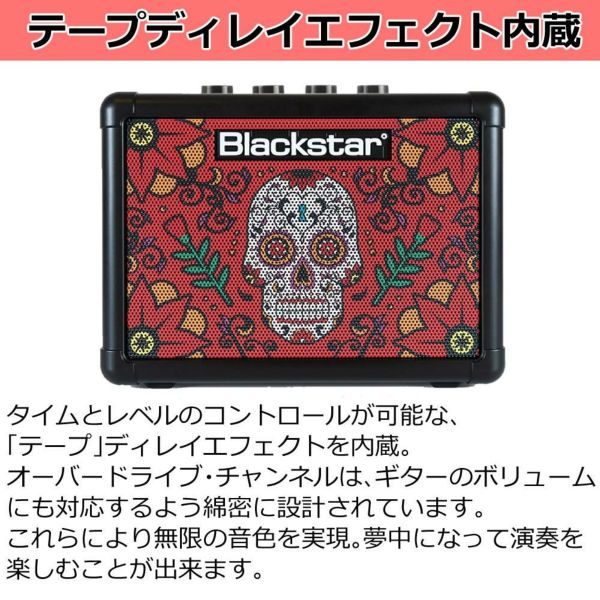 Blackstar ブラックスター FLY3 SUGAR SKULL 2 コンパクト・ミニ・ギターアンプ シュガースカル 2