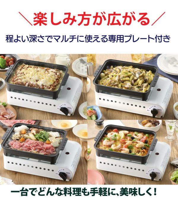 イワタニ カセットガス プロたこマルチ たこ焼き器 CB-ETK-2-PSET