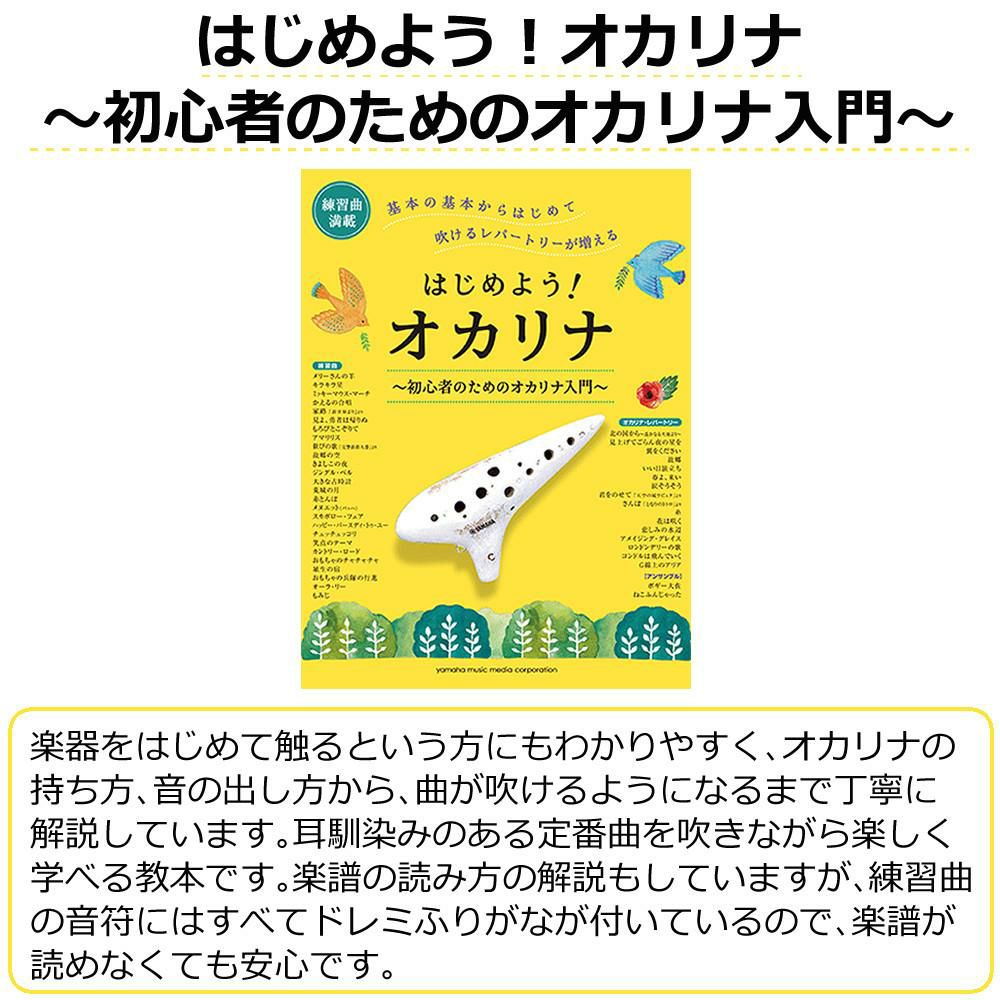 オオサワオカリナ ソプラノF SF-Si 曲集＆お手入れセット