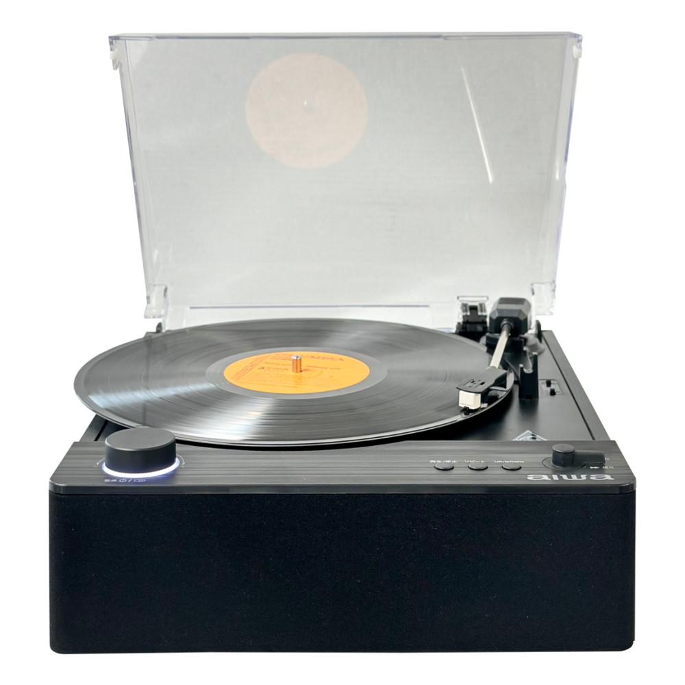 アイワ レコードプレーヤー bluetooth フルオート aiwa G-FRT1 GAA4-FRT0001