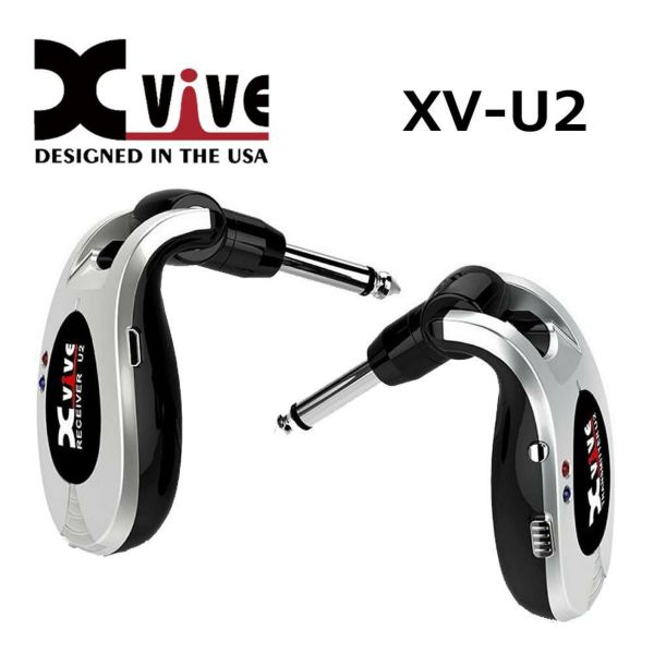 XVIVE エックスバイブ U2 Wireless Guitar System  シルバー ワイヤレスギターシステム デジタル